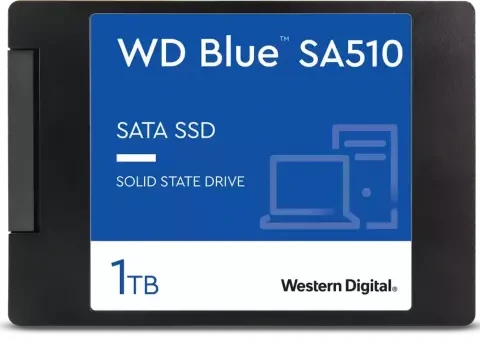 حافظه اس اس دی اینترنال وسترن دیجیتال مدل Blue SA510 ظرفیت 1 ترابایت