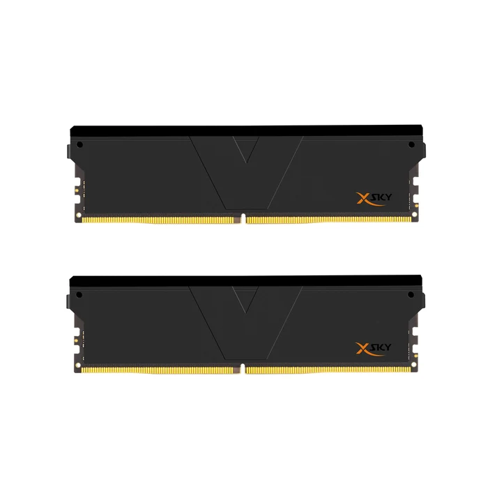 رم کامپیوتر وی کالر Ram V-color Manta XSky 32GB 6000mhz Cl36 Black XMP