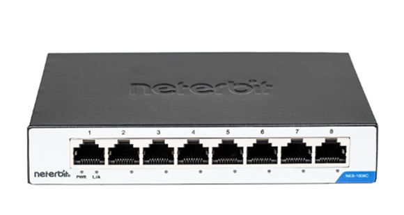 سوییچ هشت پورت نتربیت مدل NES-1008C