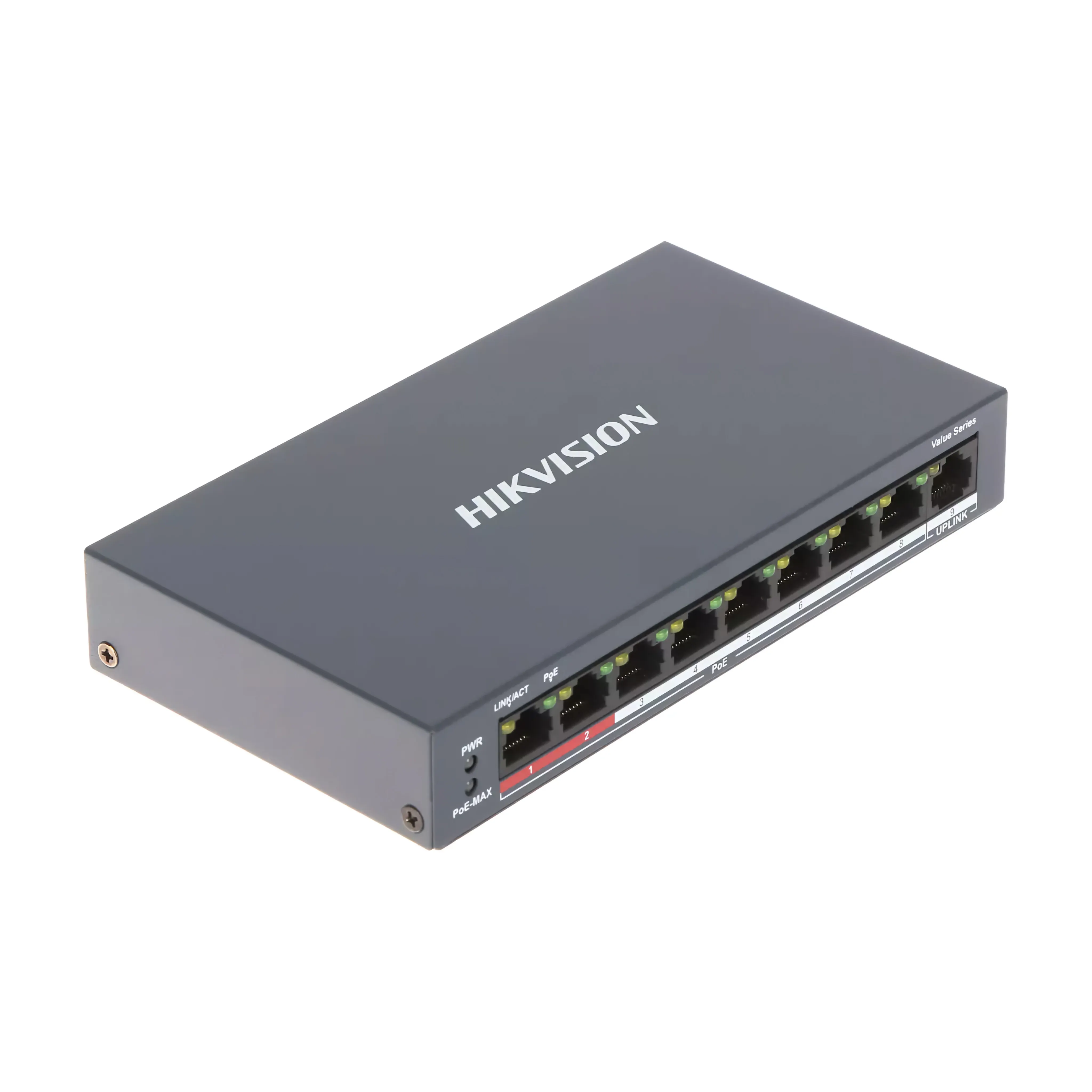 سوئیچ ۸ پورت شبکه غیرمدیریتی PoE با پورت‌های Fast Ethernet | HIKVISION | مدل DS-3E0109P-E/M(B) - تصویر 3