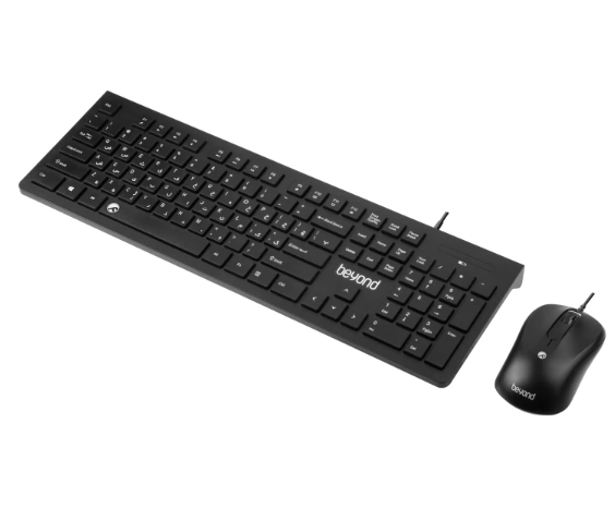کیبورد وماوس سیم دار بیاند مدل BMK-2880 - تصویر 2