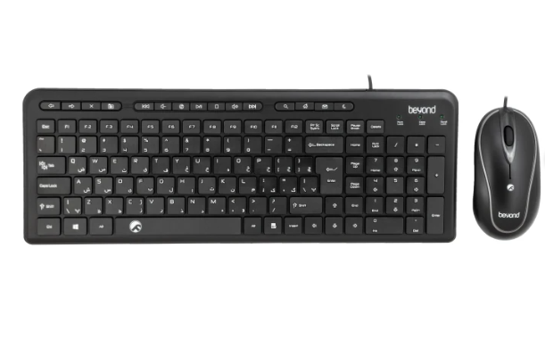 کیبورد و ماوس با سیم بیاند مدل BMK-3130 - تصویر 2