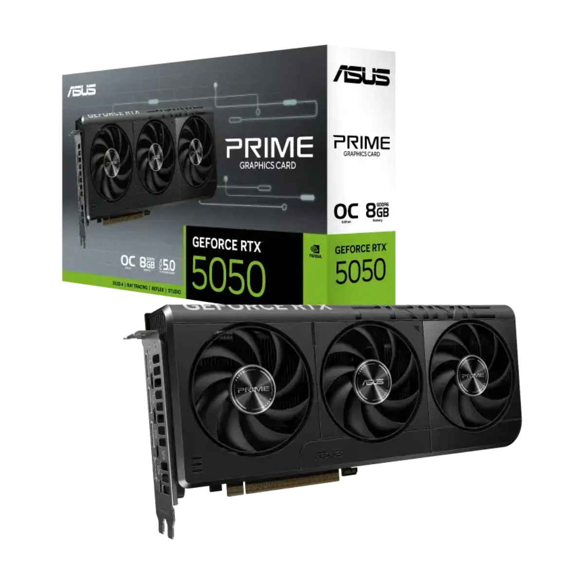 کارت گرافیک ASUS Prime GeForce RTX 5050 OC Edition 8GB GDDR6