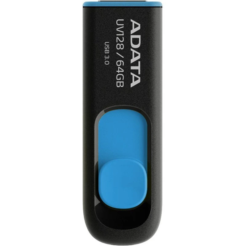 فلش مموری کشویی ایدیتا مدل DashDrive UV128 ظرفیت 64GB رابط USB 3.0