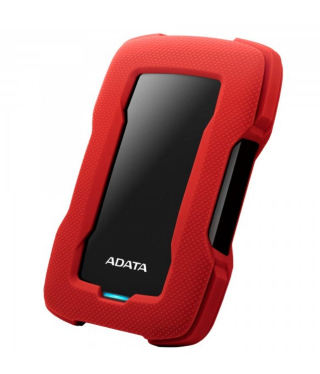 هارد اکسترنال ای دیتا مدل HD330 ظرفیت 2 ترابایت دارای رابط USB Type-A 3.2 | قرمز - تصویر 2