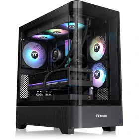 کیس گیمینگ ترمالتیک مدل VIEW 290 TG ARGB BLACK