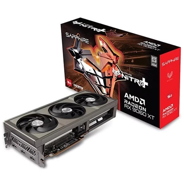 کارت گرافیک سافایر Sapphire NITRO+ AMD Radeon RX 9060 XT OC 16GB