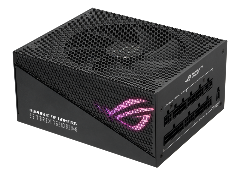 پاور کامپیوتر ایسوس مدل ROG STRIX 1200W GOLD AURA EDITION ATX 3.1