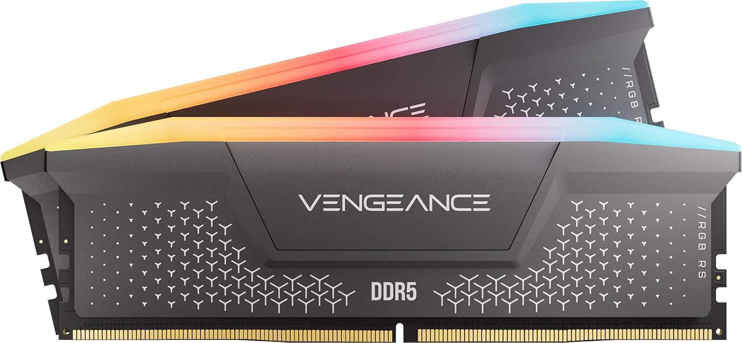 رم دوکاناله کورسیر Ram Corsair Vengeance RGB Dual 32GB 6400Mhz CL36 Expo