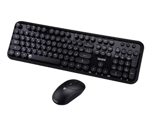 کیبورد و ماوس بی سیم بیاند مدل BMK-8101RF با حروف فارسی