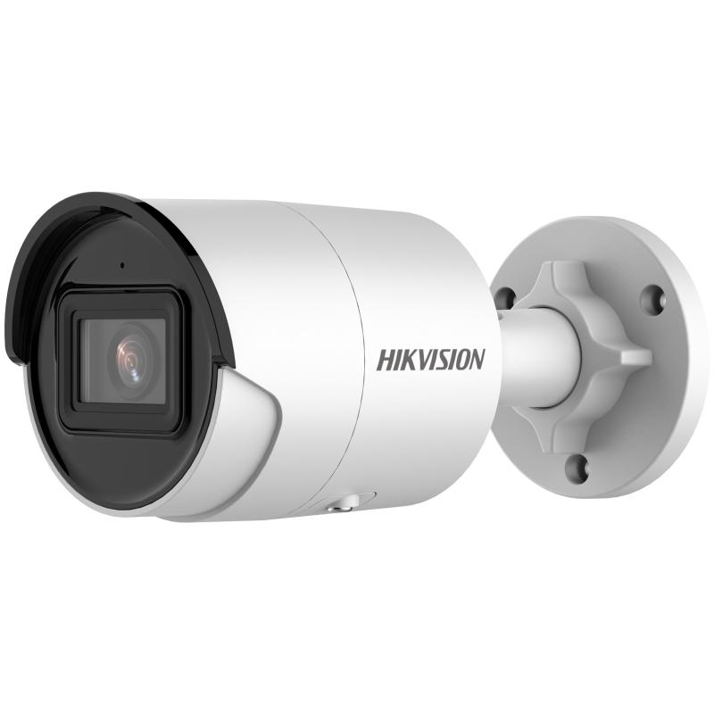 دوربین شبکه‌ای مینی بولت ثابت ۴ مگاپیکسلی AcuSense | HIKVISION | مدل DS-2CD2046G2-I