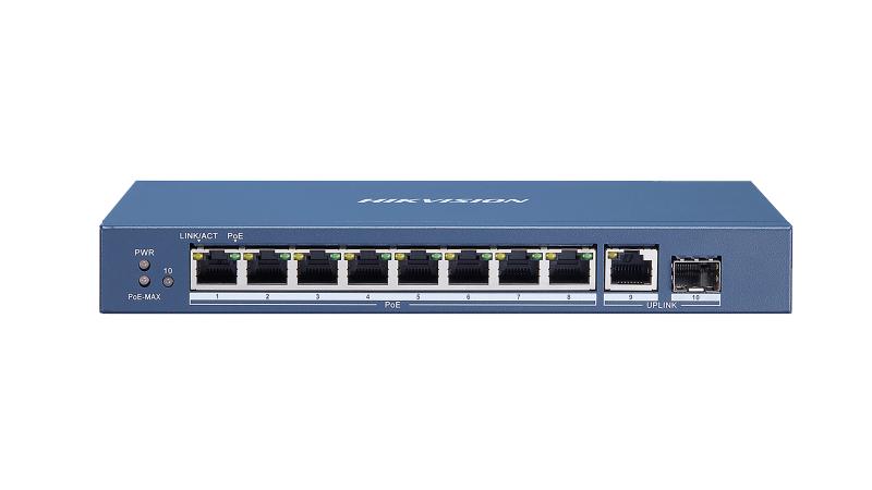 سوئیچ شبکه گیگابیتی ۸ پورت غیرمدیریتی PoE | HIKVISION | مدل DS-3E0510P-E