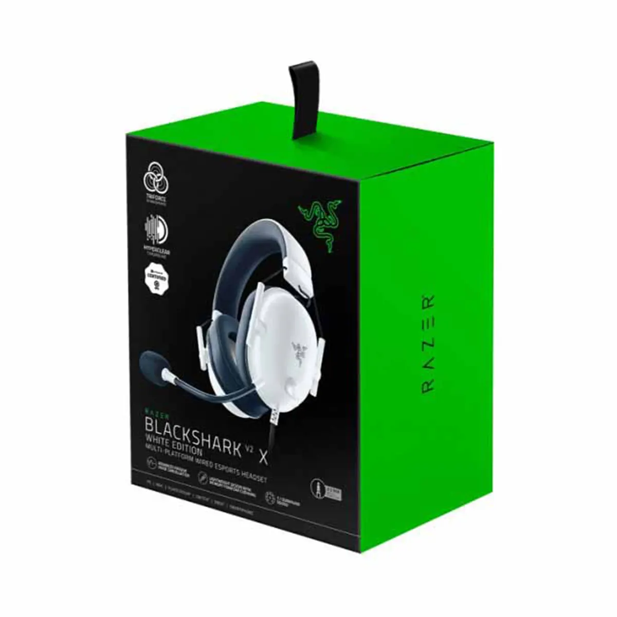 هدست با سیم ریزر HEADSET RAZER BLACKSHARK V2 X WHITE WRD - تصویر 2