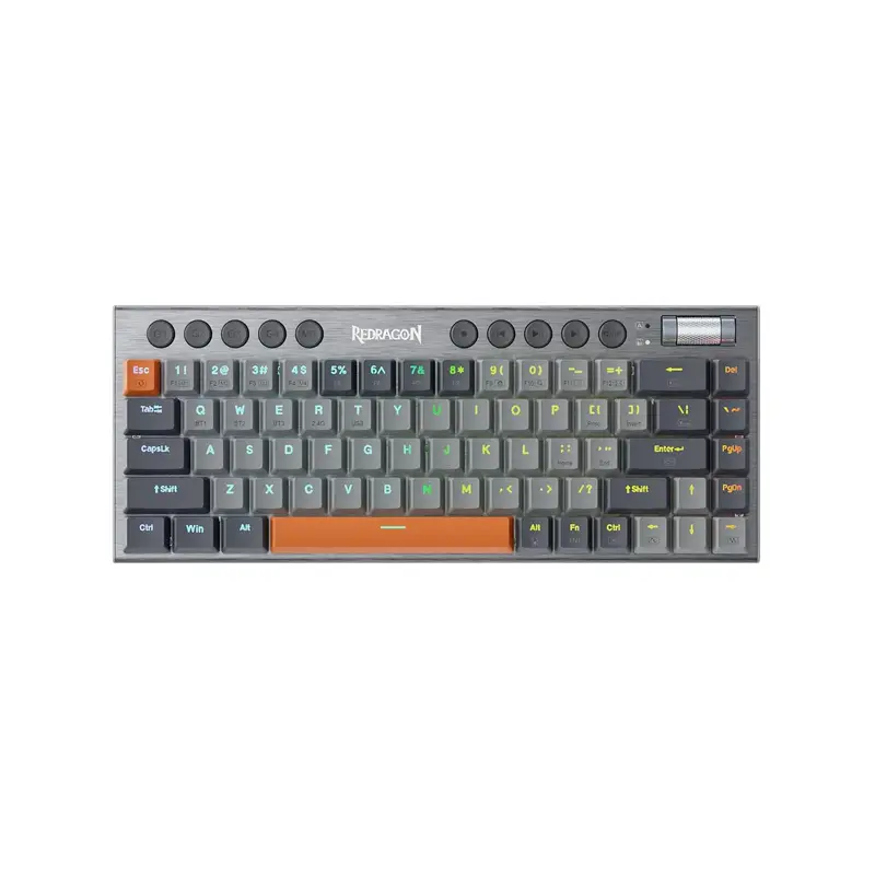 کیبورد بی سیم گیمینگ ردراگون Keyboard Gaming Redragon HORUS K609 GG Pro RGB