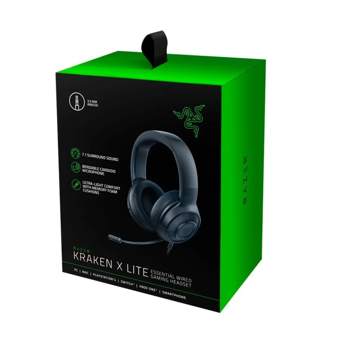 هدست با سیم ریزر HEADSET RAZER KRAKEN X LITE WRD - تصویر 2