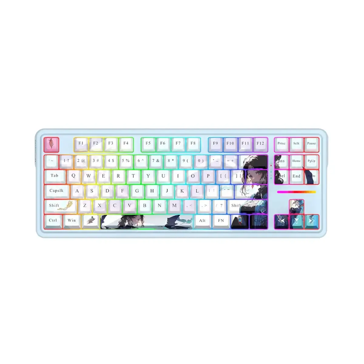 کیبورد گیمینگ ردراگون Keyboard REDRAGON ANTONIUM K728AK TKL RGB PRO Wireless