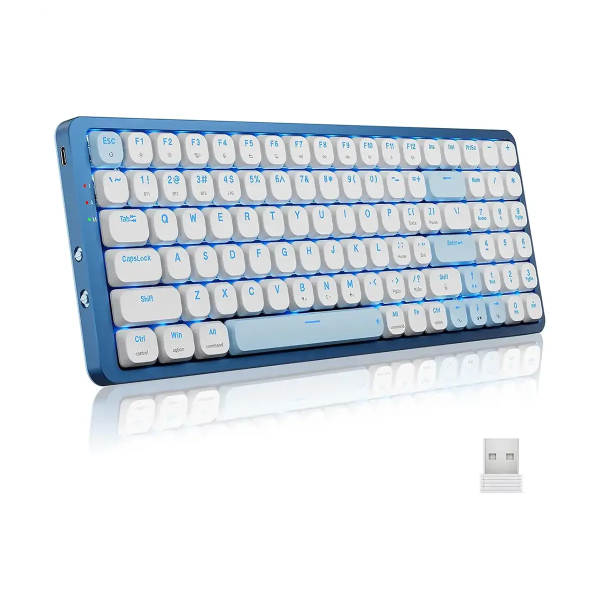 کیبورد گیمینگ بی سیم ردراگون Keyboard REDRAGON EVA K684WB PRO RGB WireLess - تصویر 3