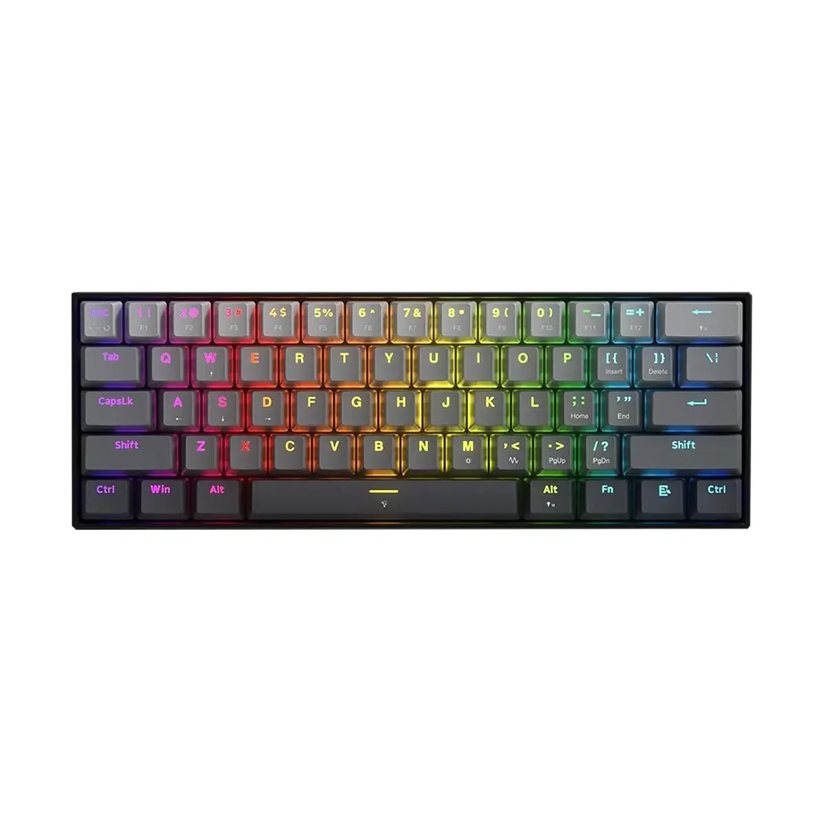 کیبورد گیمینگ ردراگون Keyboard REDRAGON FIZZ RT K617GGB-RGBlMS Wired - تصویر 2