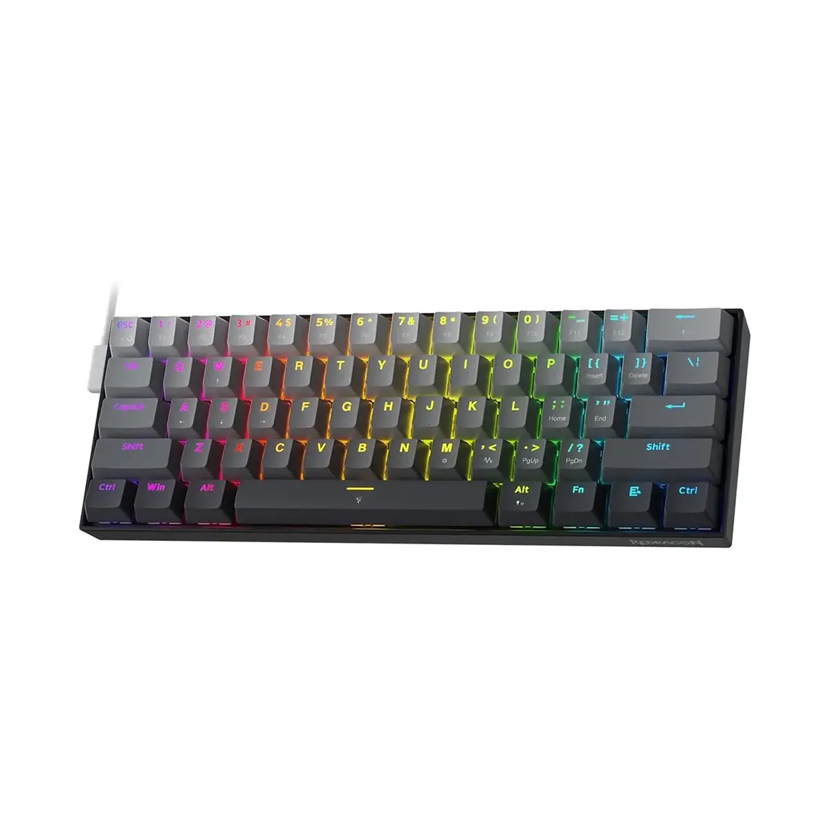 کیبورد گیمینگ ردراگون Keyboard REDRAGON FIZZ RT K617GGB-RGBlMS Wired