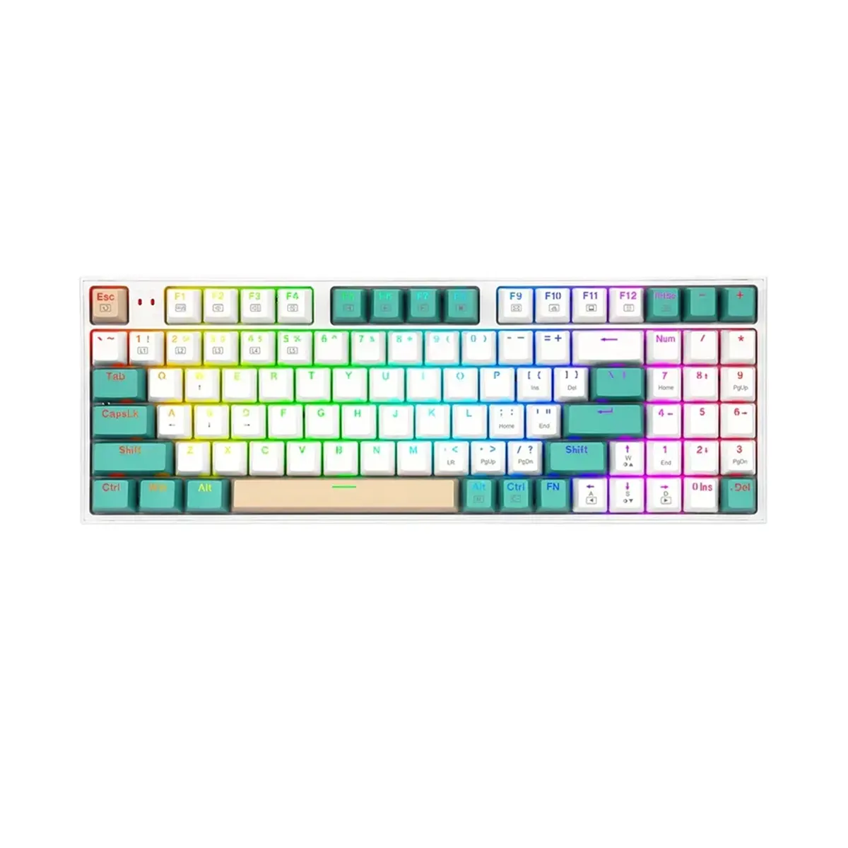 کیبورد گیمینگ ردراگون Keyboard REDRAGON VEIGAR K643WGC-RGB PRO Wireless