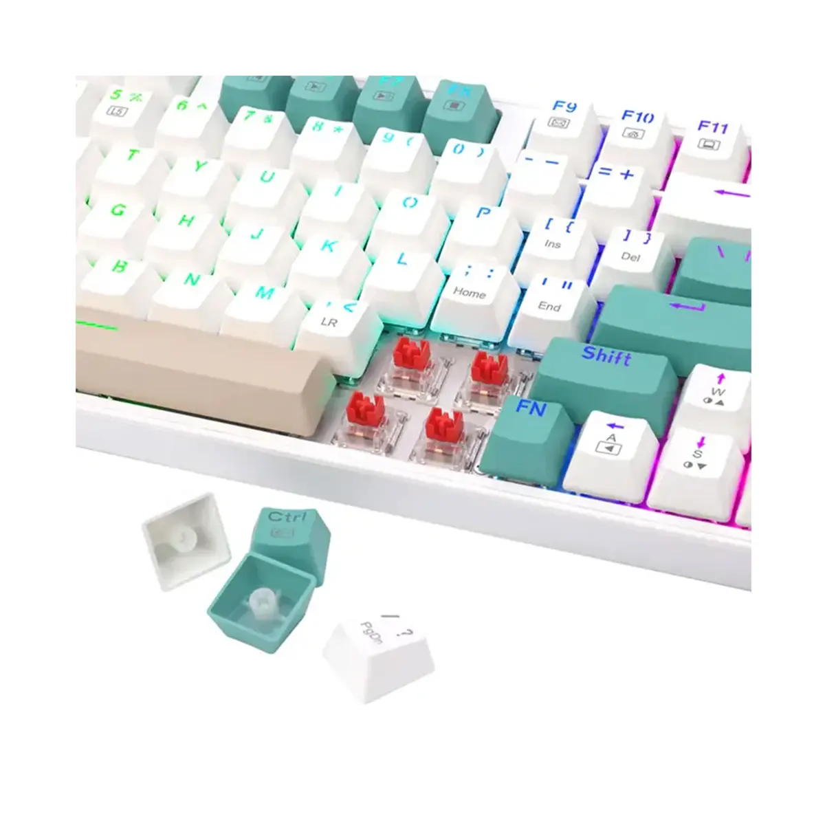 کیبورد گیمینگ ردراگون Keyboard REDRAGON VEIGAR K643WGC-RGB PRO Wireless - تصویر 3