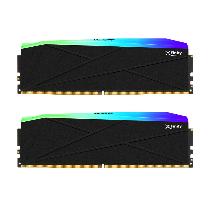 رم دوکاناله وی کالر Ram V-color Manta Xfinity 64GB 6000mhz Cl30 RGB Xmp/Expo