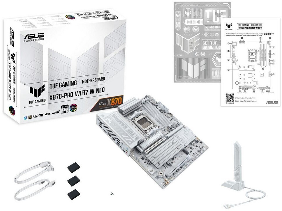 مادربرد ایسوس TUF GAMING X870-PRO WIFI7 W NEO | AM5 DDR5 WiFi 7 - تصویر 3