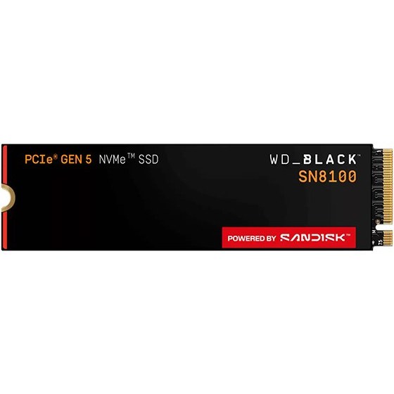 حافظه اس اس دی اینترنال وسترن دیجیتال مدل SN8100 M.2 2280 NVMe ظرفیت 1 ترابایت