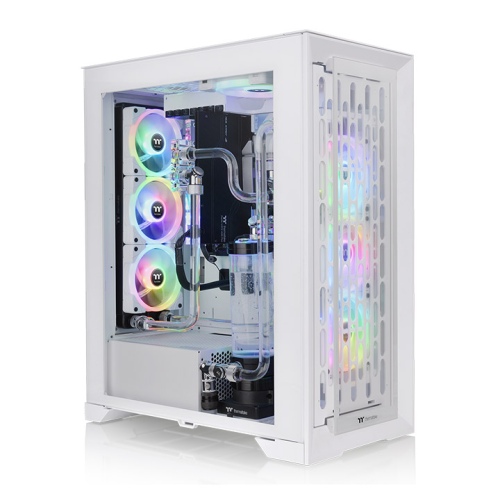 کیس گیمینگ ترمالتیک مدل CTE T500 TG SNOW/WHITE