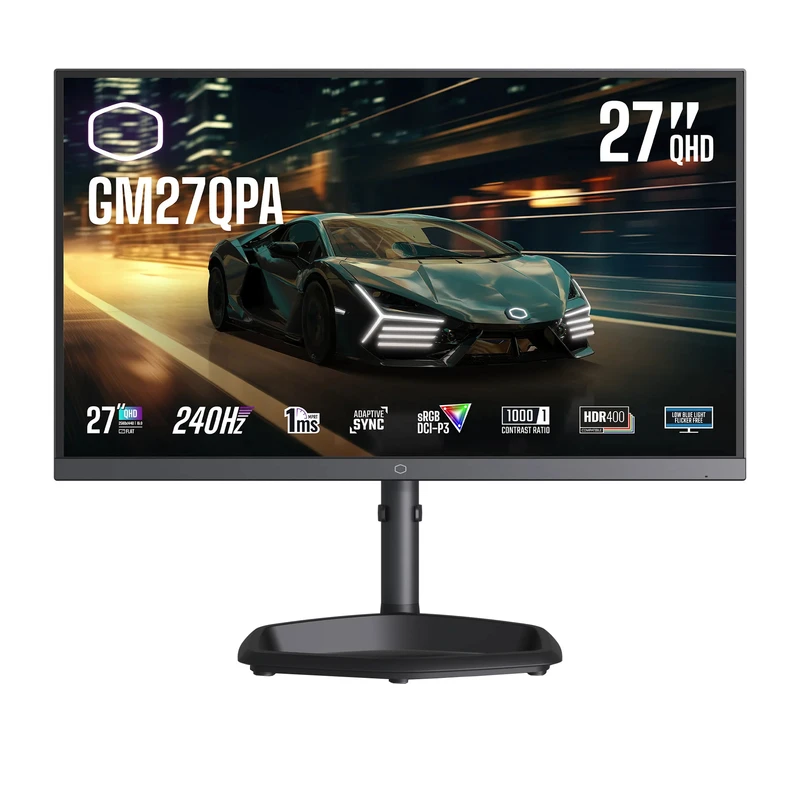 مانیتور گیمینگ 27 اینچ کولر مستر مدل CoolerMaster Gaming Monitor GM27QPA