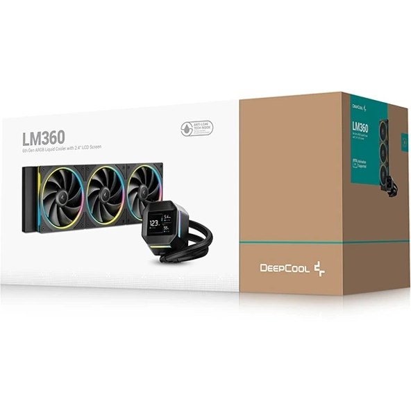 خنک کننده مایع پردازنده دیپ کول مدل LM360 RGB - تصویر 2