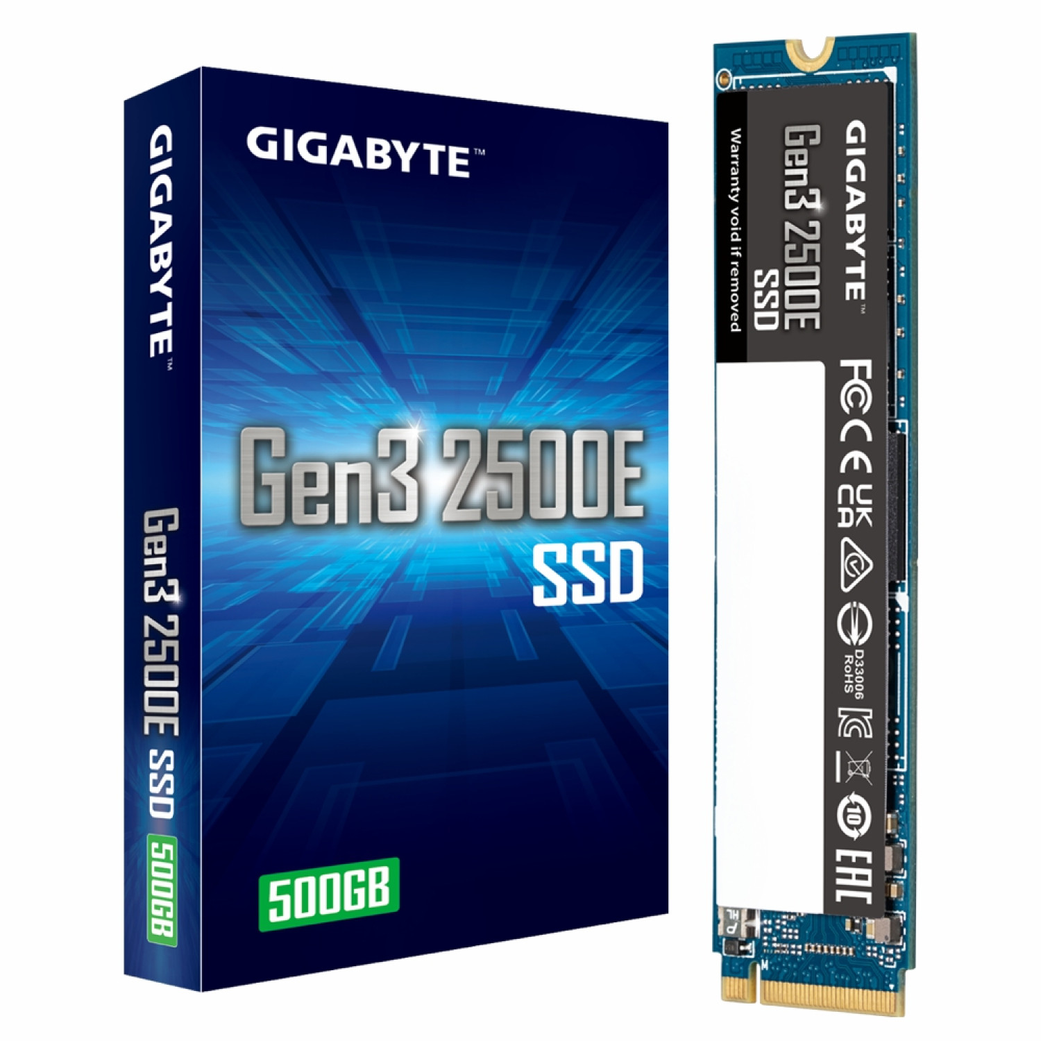 حافظه اس اس دی Gigabyte Gen3 2500E 500GB - تصویر 6