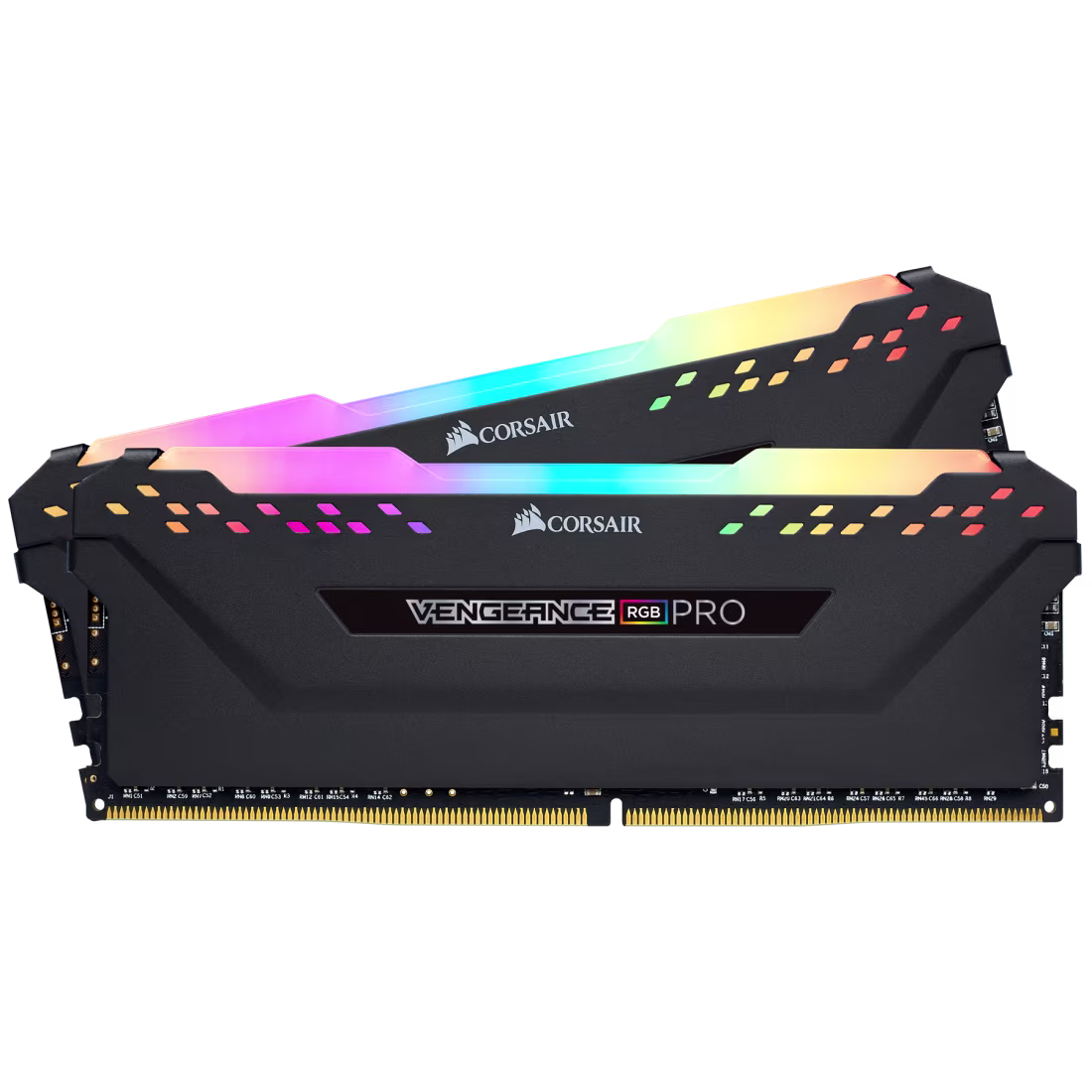 رم کامپیوتر دوکاناله کورسیر Ram Corsair Dual Vengeance RGB Pro 64GB 3600Mhz CL18