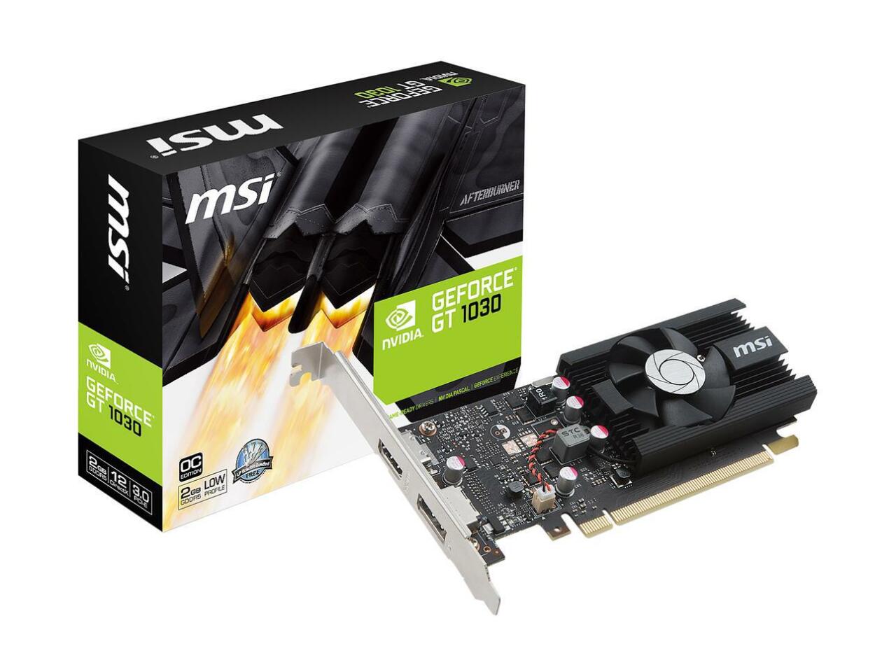 کارت گرافیک ام اس آی GT 1030 2G LP OC