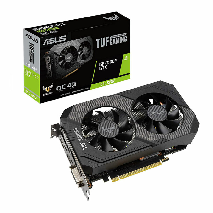 کارت گرافیک ایسوس TUF GTX 1650S O4G GAMING