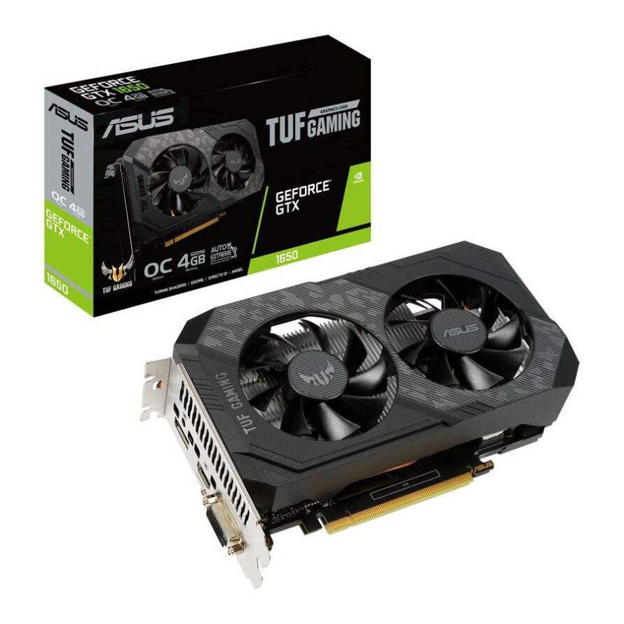 کارت گرافیک ایسوس TUF Gaming GTX 1650 OC Edition 4G GDDR6
