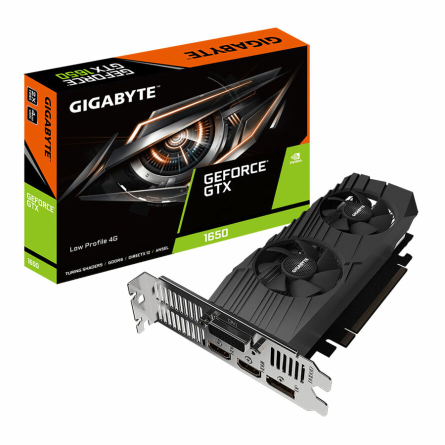 کارت گرافیک گیگابایت GTX 1650 D6 Low Profile 4G