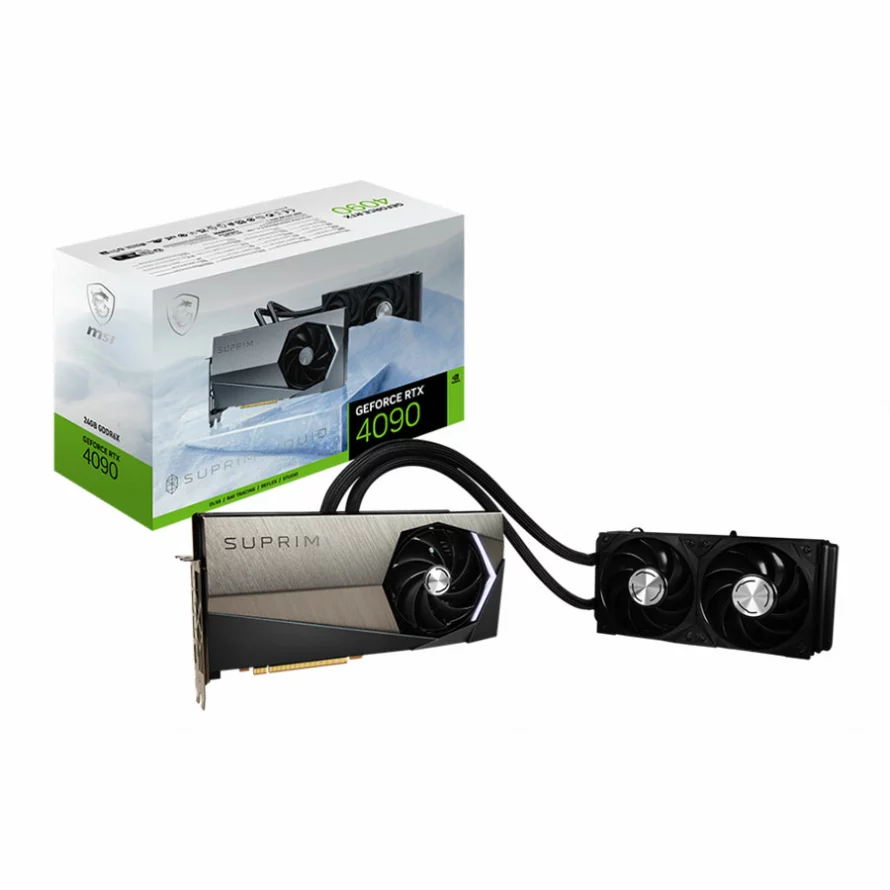 کارت گرافیک ام اس آی GeForce RTX 4090 SUPRIM LIQUID 24G