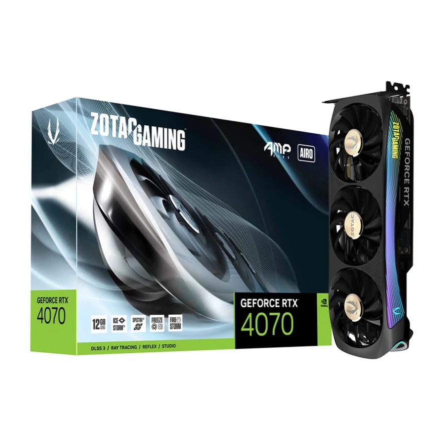 کارت گرافیک زوتاک GAMING GeForce RTX 4070 AMP AIRO