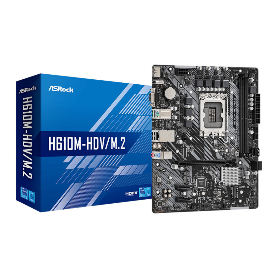 مادربرد ازراک H610M-HDV/M.2 DDR4