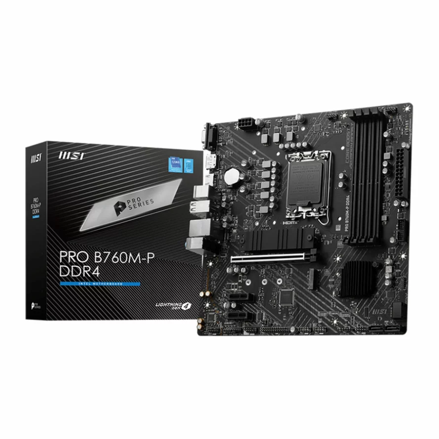 مادربرد ام اس آی PRO B760M P DDR4