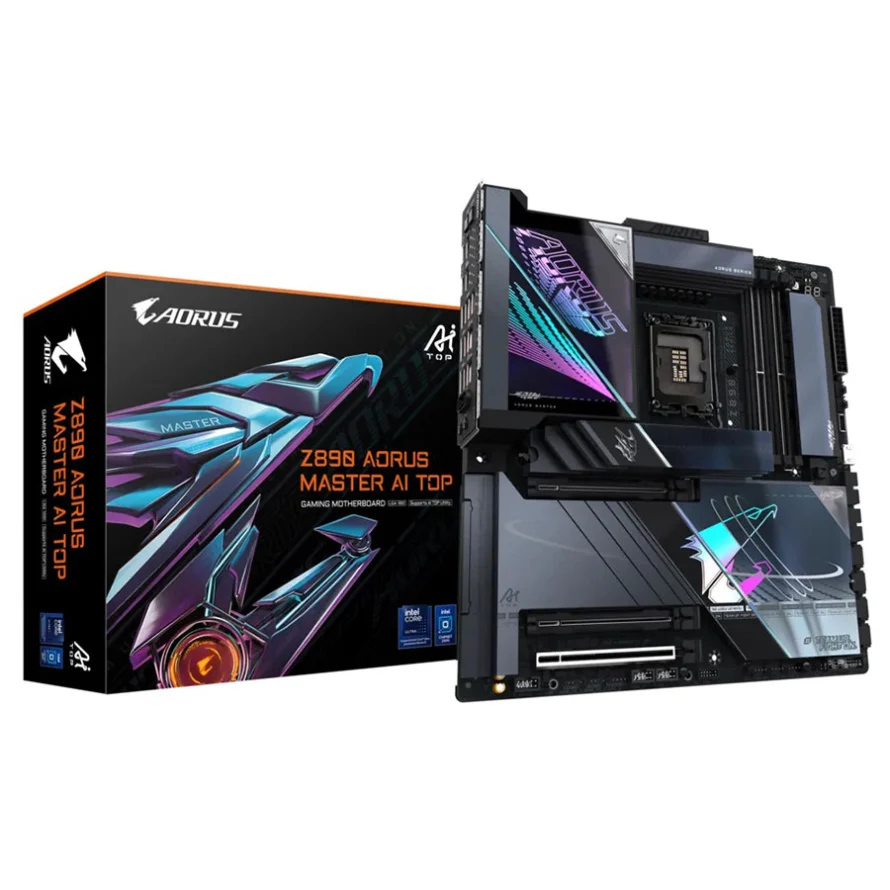 مادربرد گیگابایت مدل Z890 AORUS MASTER AI TOP