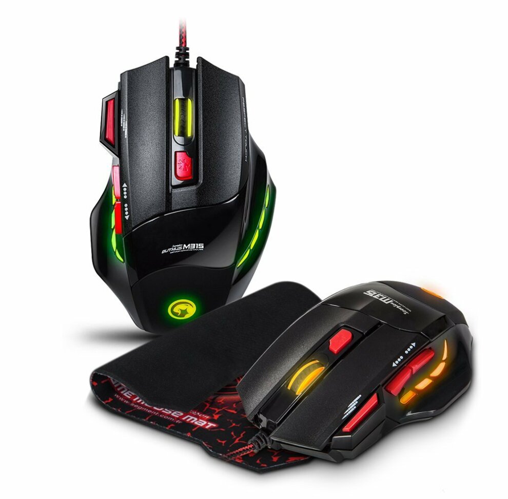 موس و پد گیمینگ ماروو M315+G1