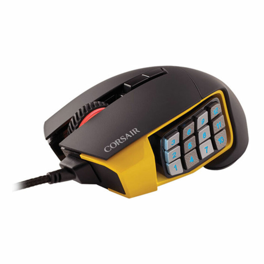 موس گیمینگ کورسیر SCIMITAR RGB MOBA/MMO Black