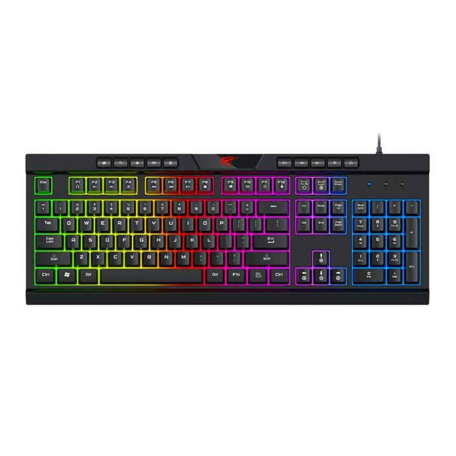 کیبورد گیمینگ هویت KB500L RGB