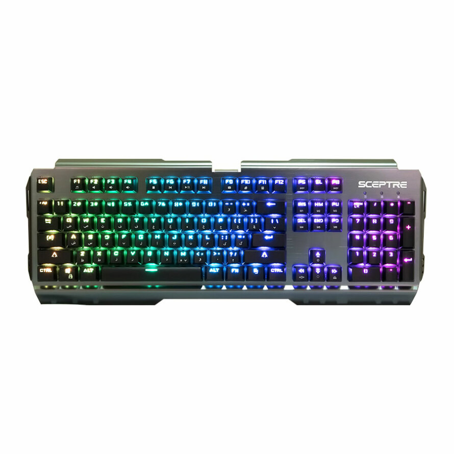 کیبورد گیمینگ اسکپتر KeyPro RGB