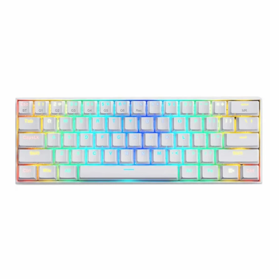 کیبورد بی سیم مکانیکال گیمینگ ردراگون DRACONIC K530 WHITE