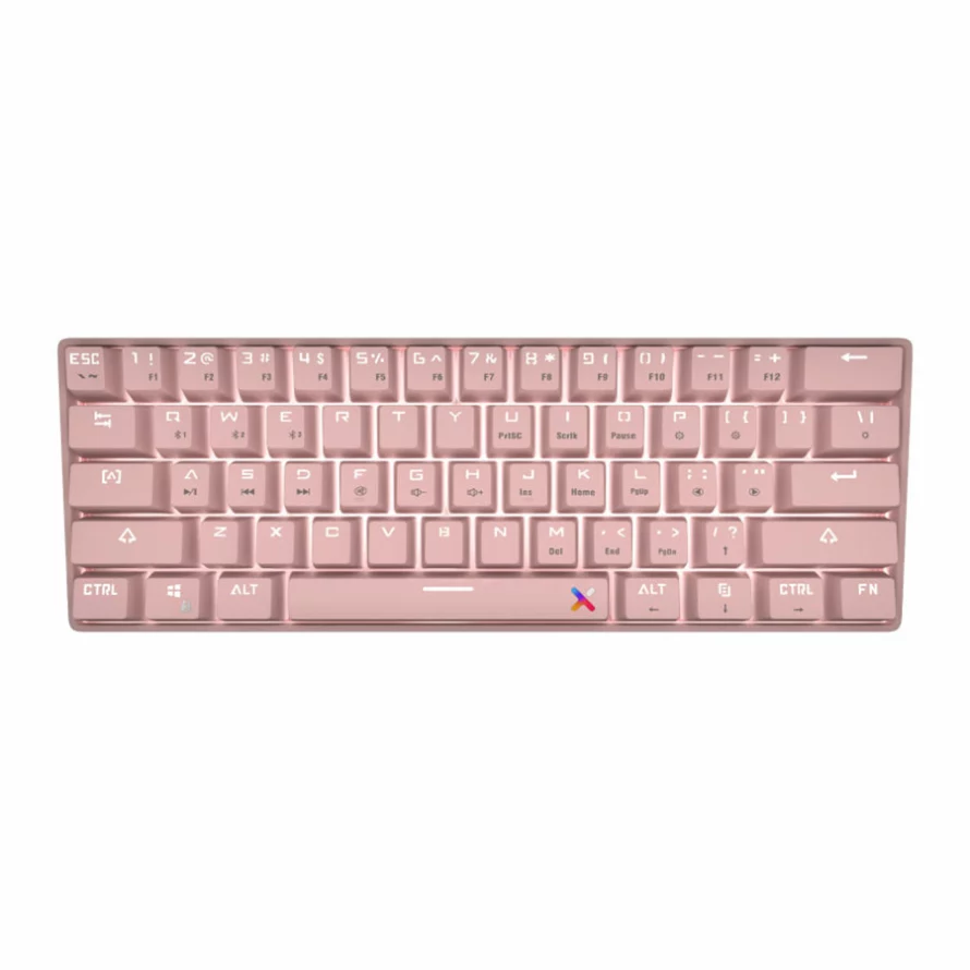 کیبورد بی سیم هالیکسون X110 Pink