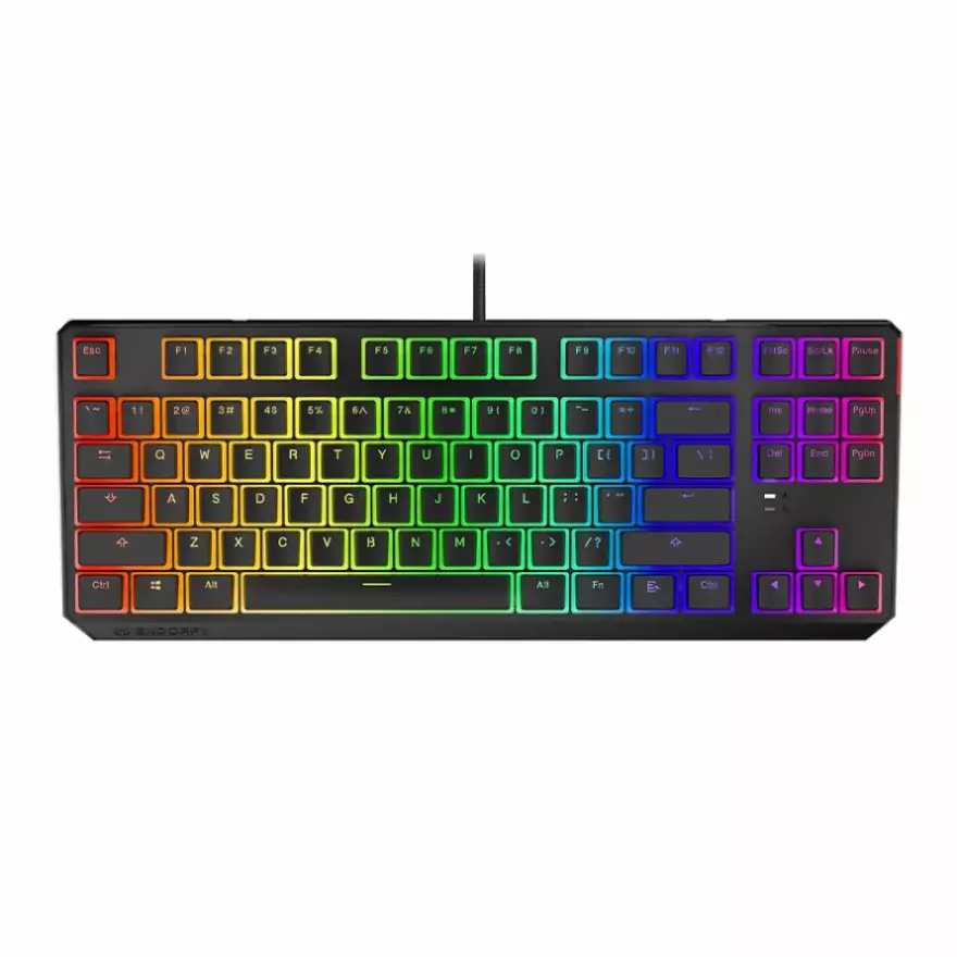 کیبورد مکانیکال ایندورفی Thock TKL Pudding Blue Switch