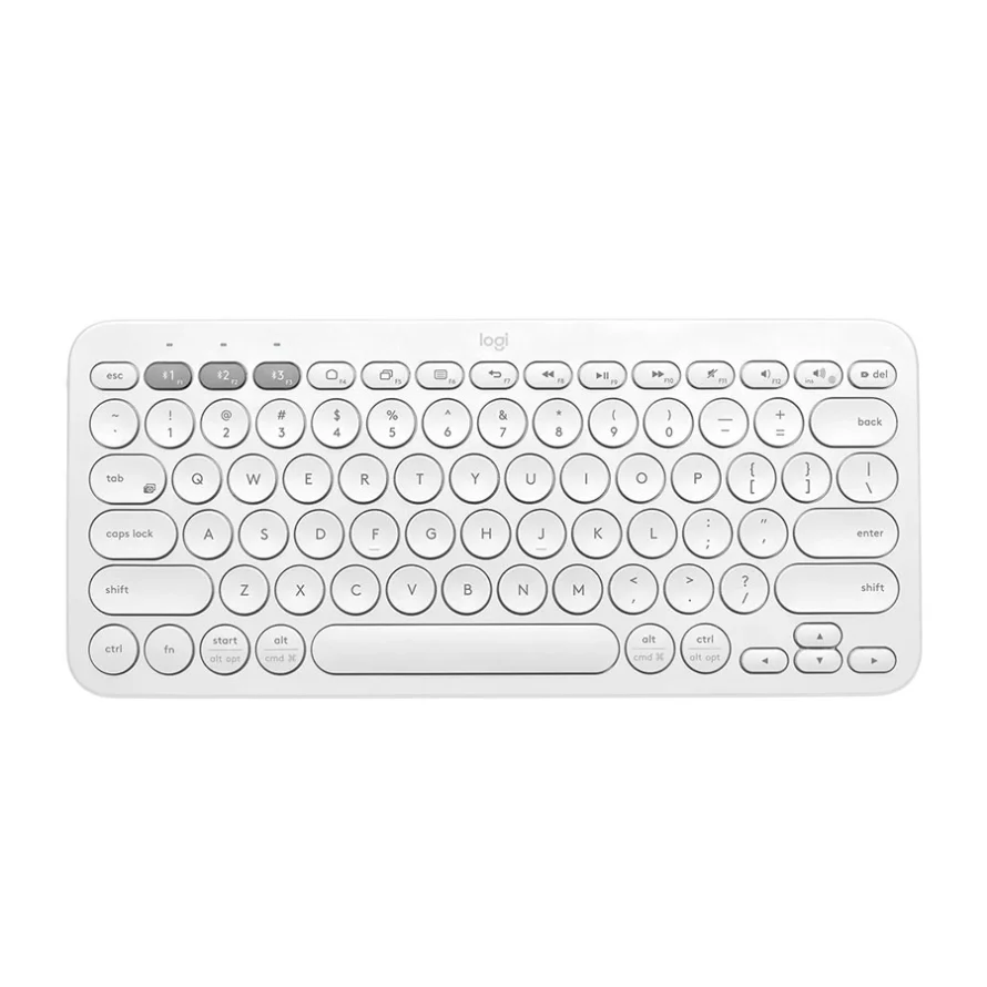کیبورد بلوتوث لاجیتک K380 white
